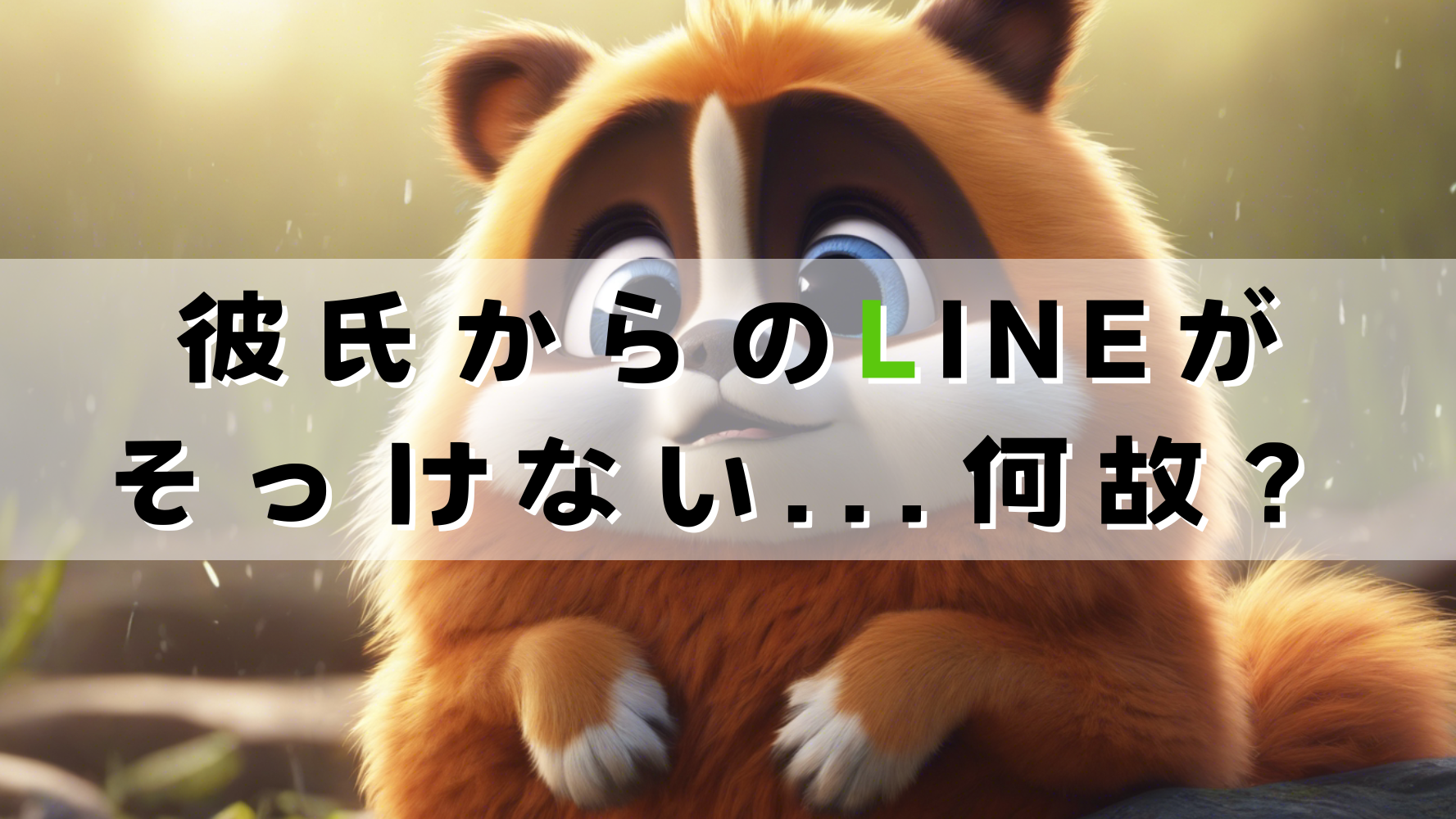 会うと優しい彼氏だけどLINEは冷たい＆そっけなくなった行動の理由