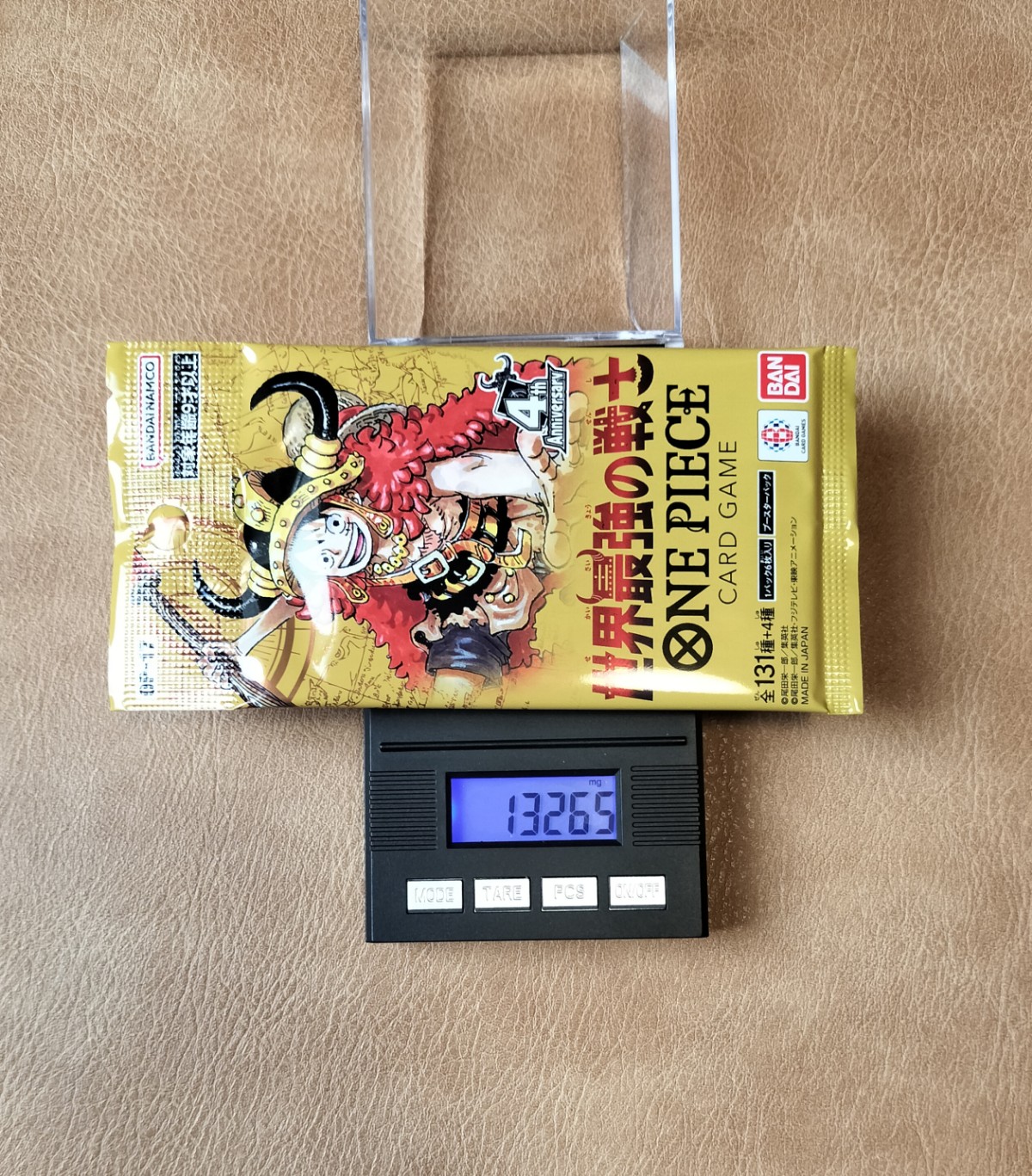 ワンピースカード 世界最強の戦士 13.265g