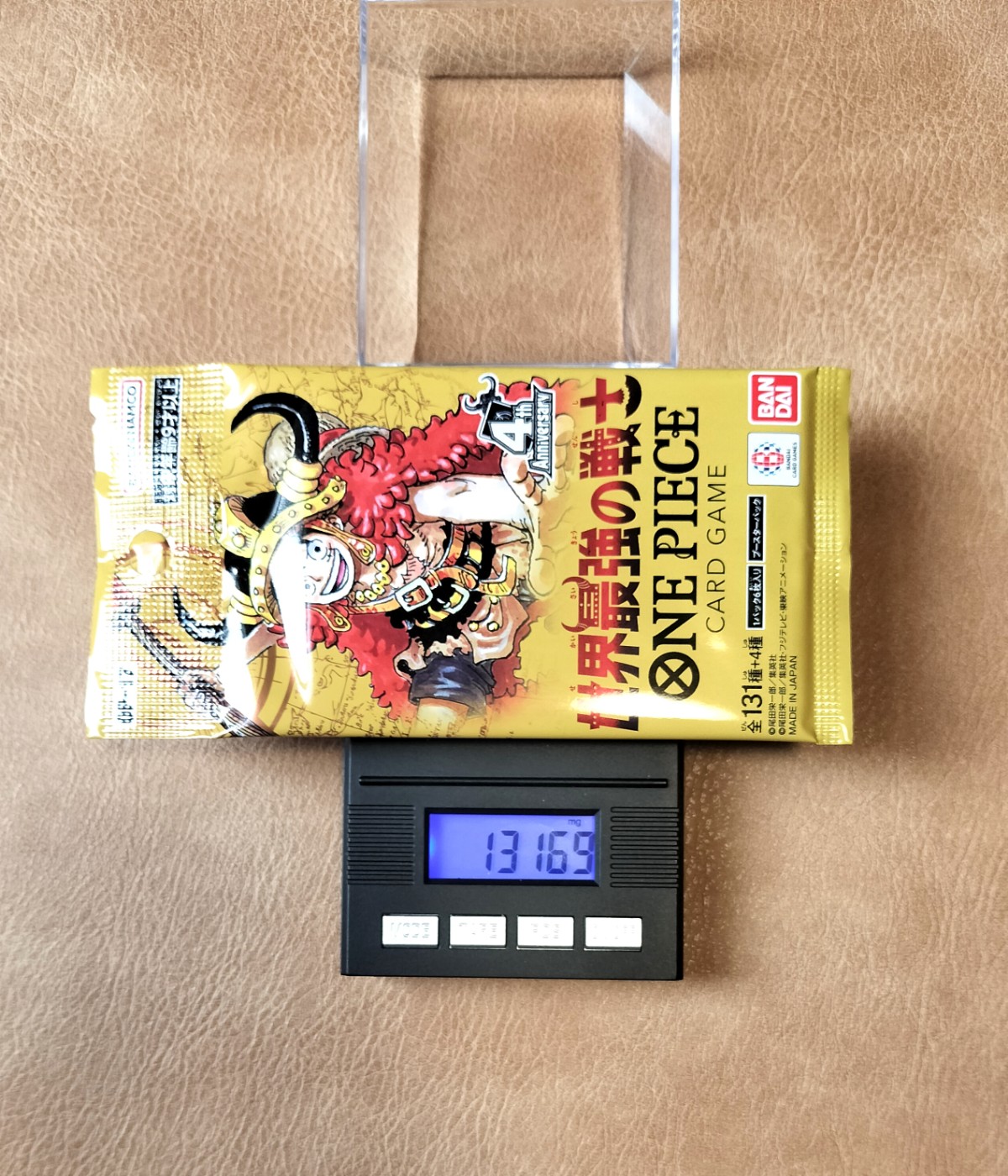 ワンピースカード 世界最強の戦士 13.169g