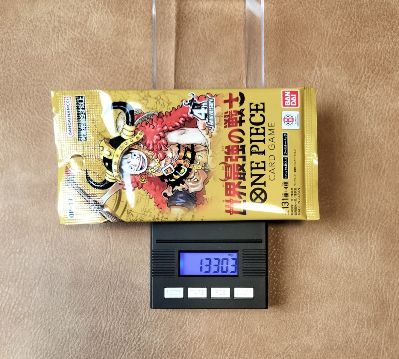 ワンピースカード 世界最強の戦士 13.303g