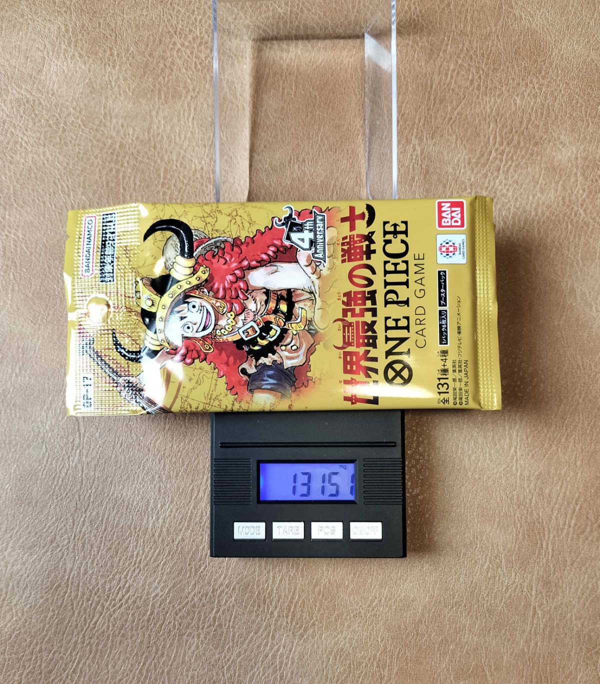 ワンピースカード 世界最強の戦士 13.151g