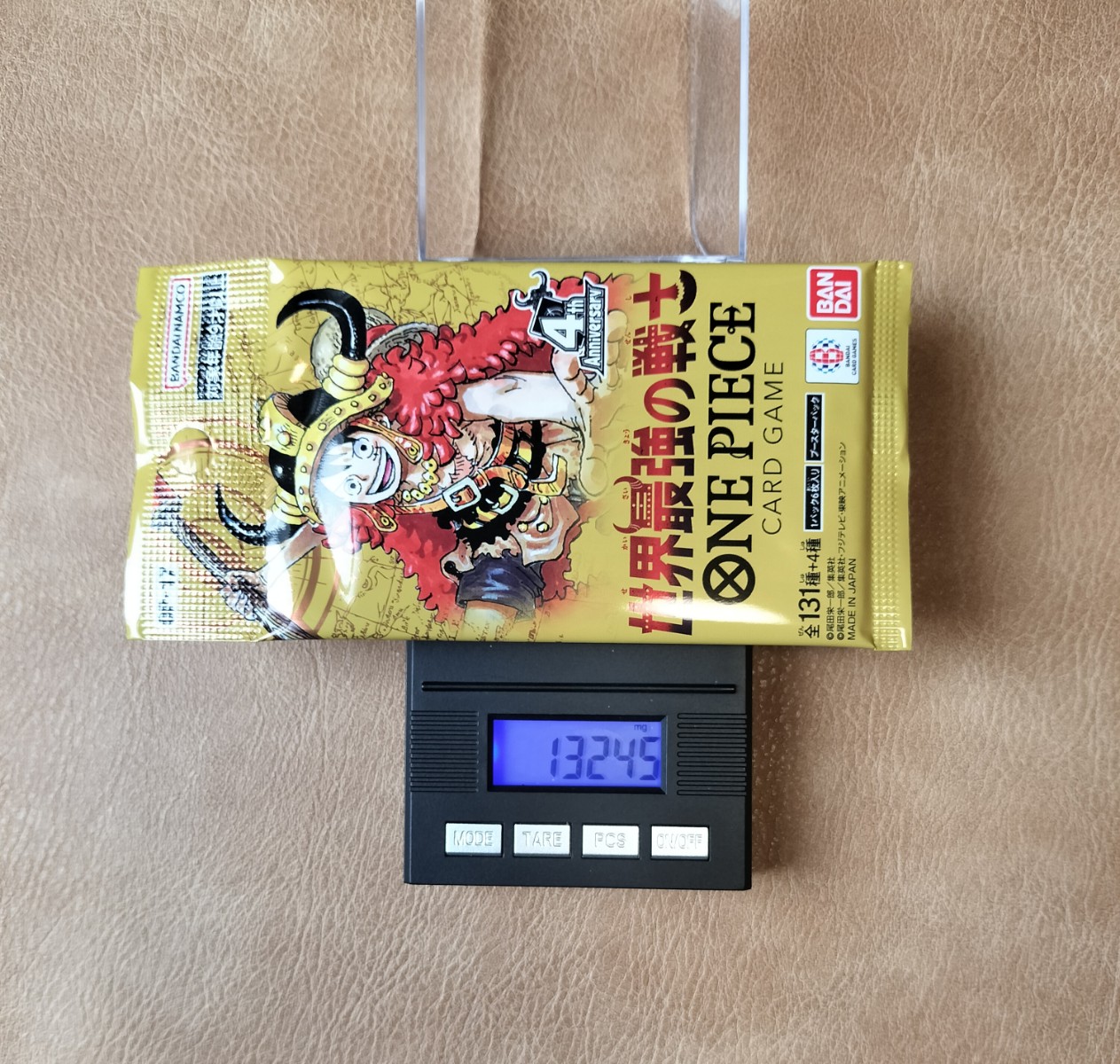 ワンピースカード 世界最強の戦士 13.245g
