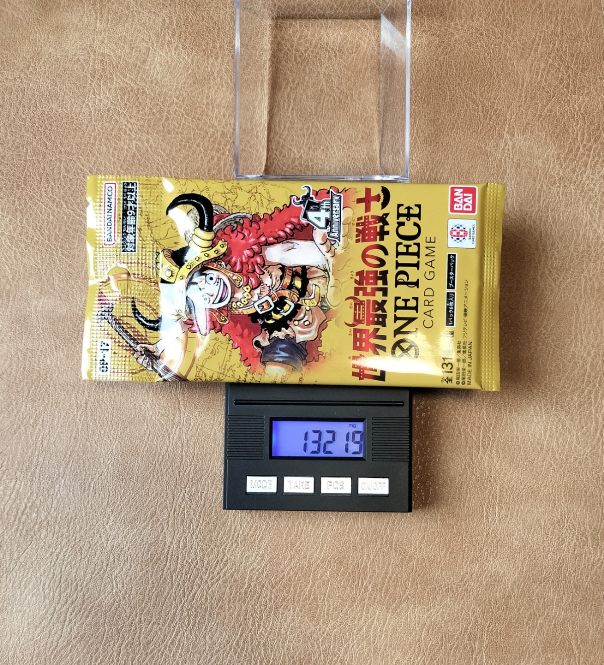 ワンピースカード 世界最強の戦士 13.219g