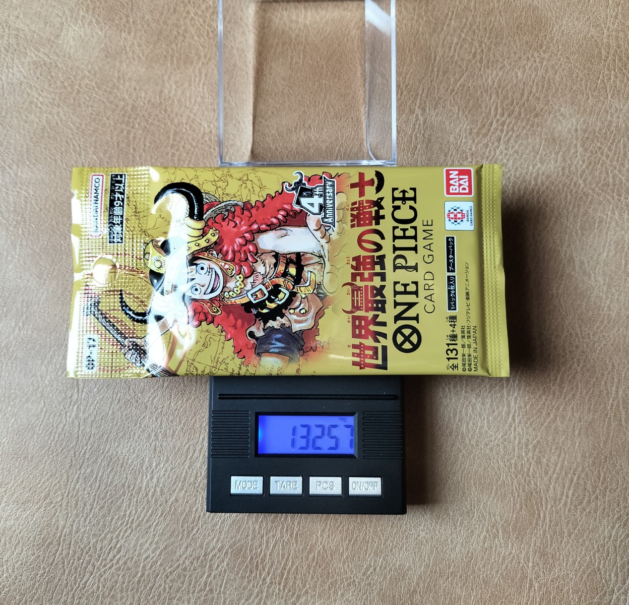 ワンピースカード 世界最強の戦士 13.257g