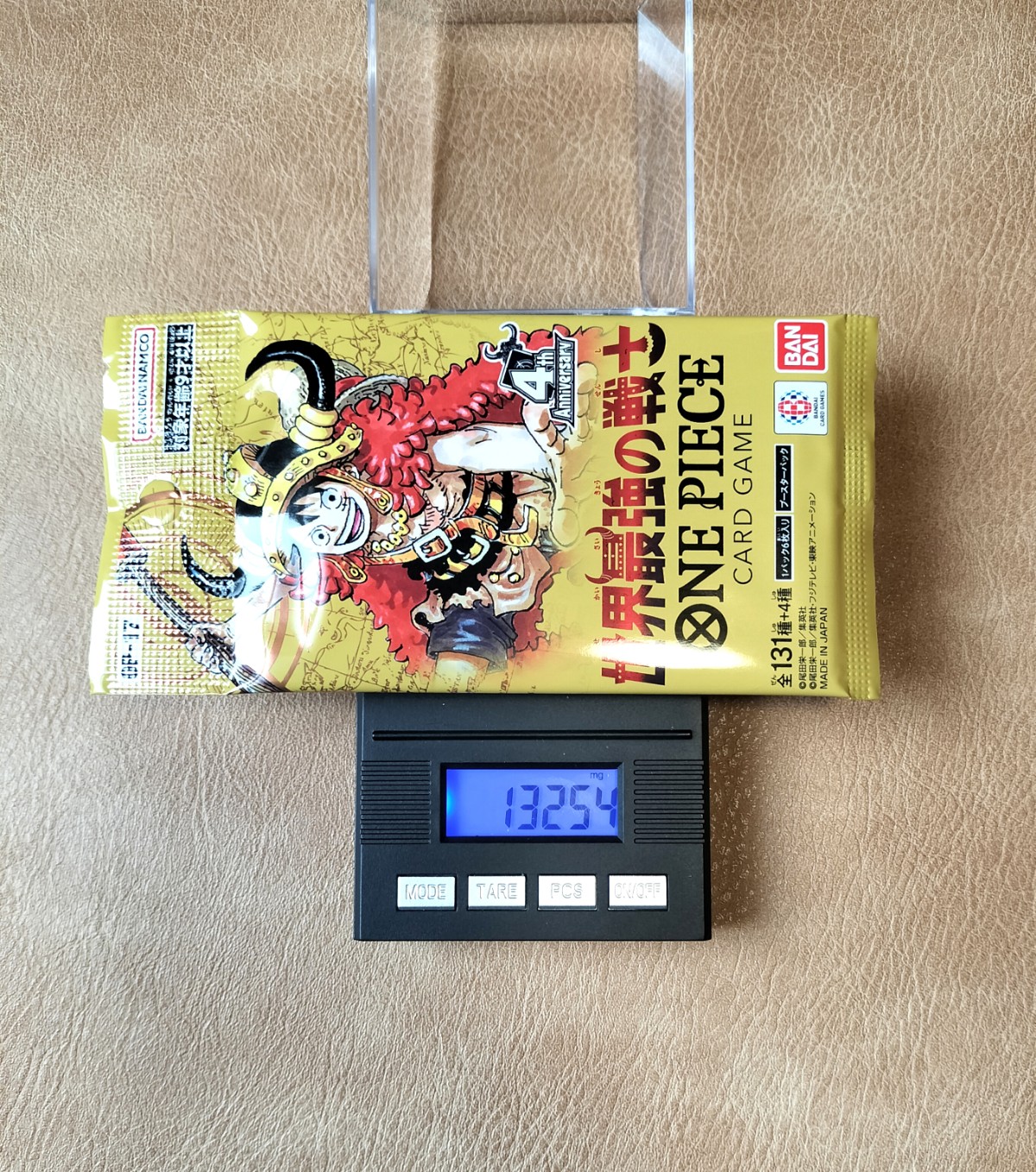 ワンピースカード 世界最強の戦士 13.254g