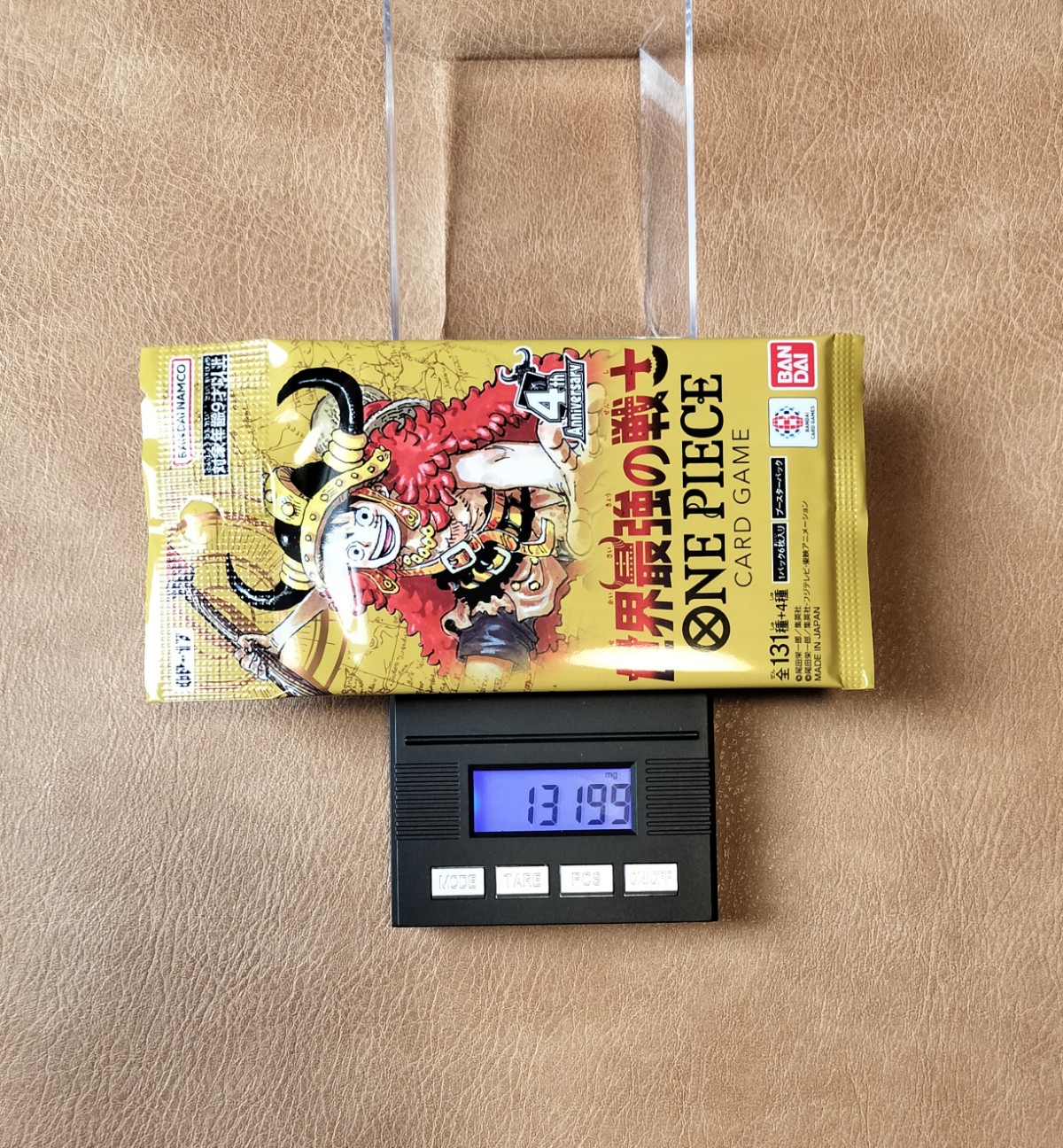 ワンピースカード 世界最強の戦士 13.199g