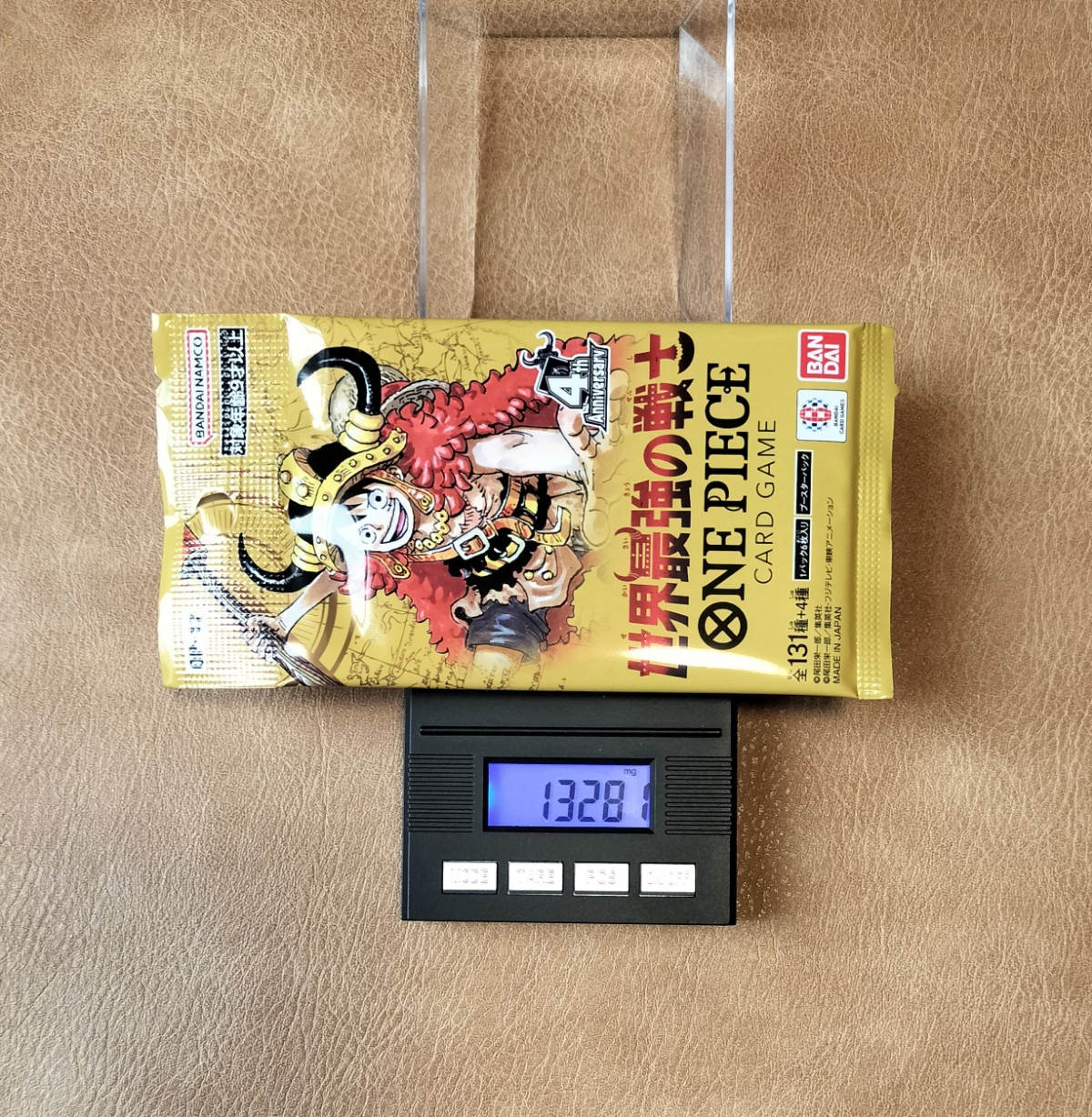 ワンピースカード 世界最強の戦士 13.281g