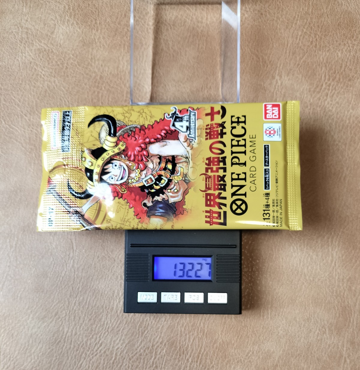 ワンピースカード 世界最強の戦士 13.227g