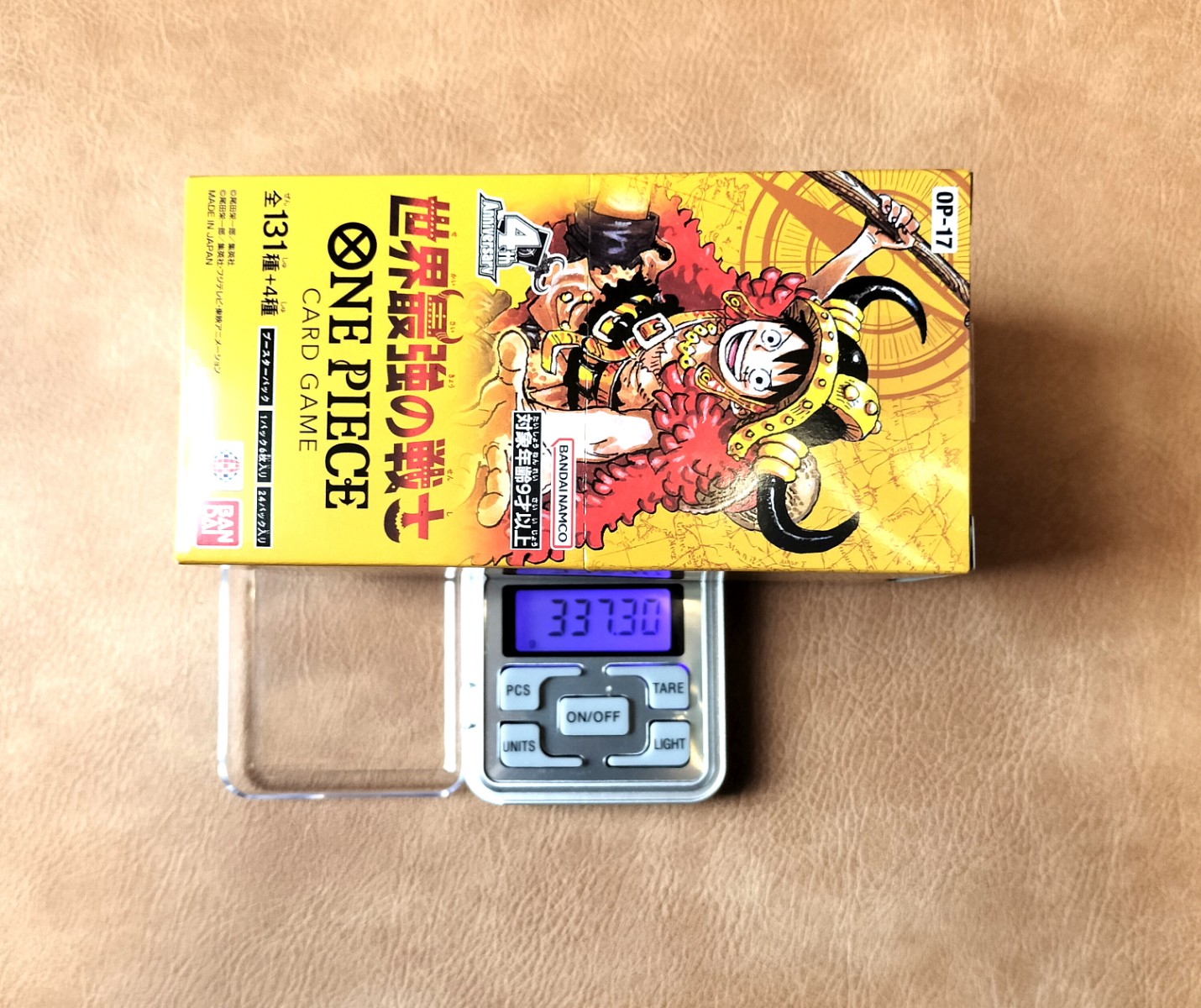 ワンピースカード 世界最強の戦士（BOX） 337.300g